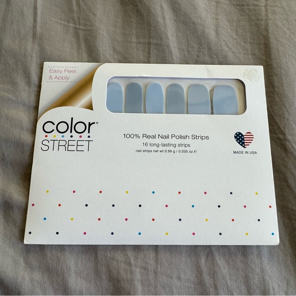 *Exclusive* Color Street: Crystal Gazing | Purple Blue Pastel Duochrome Shimmer - Picture 3 of 8